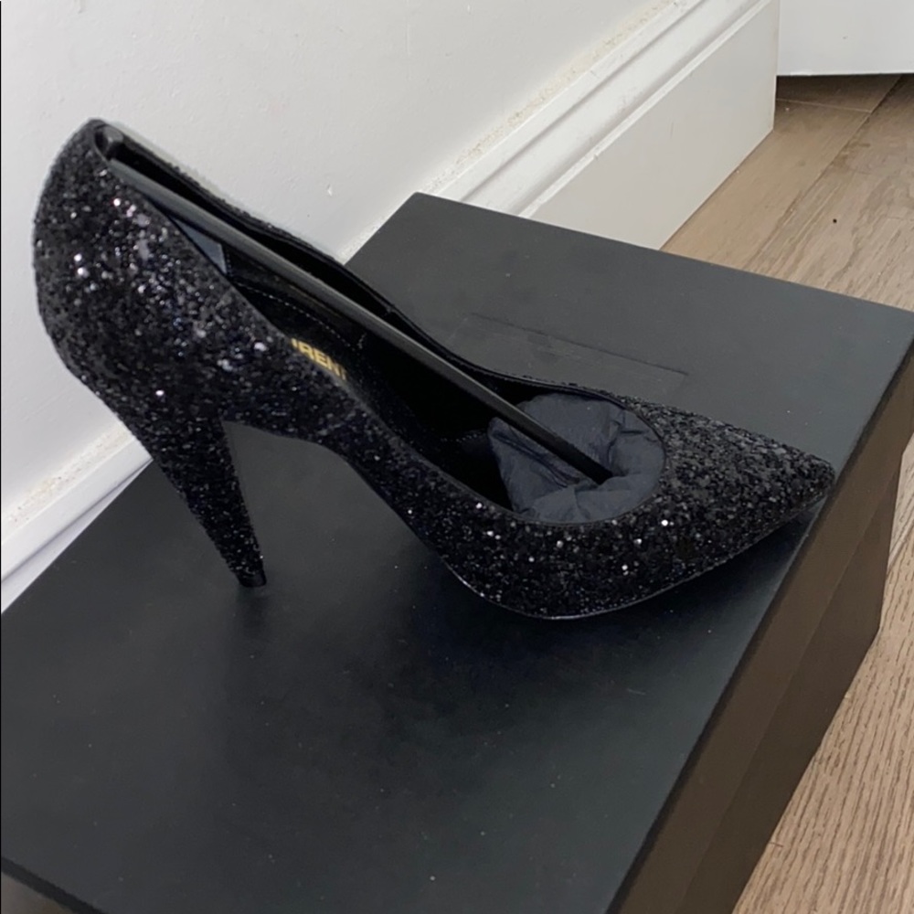 Saint Laurent glitter pumps